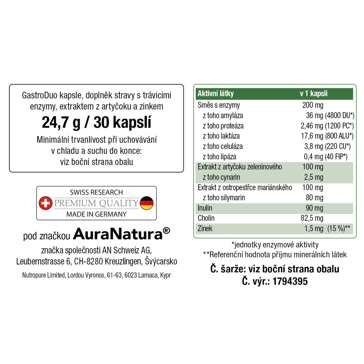 Obrázek produktu z GastroDuo