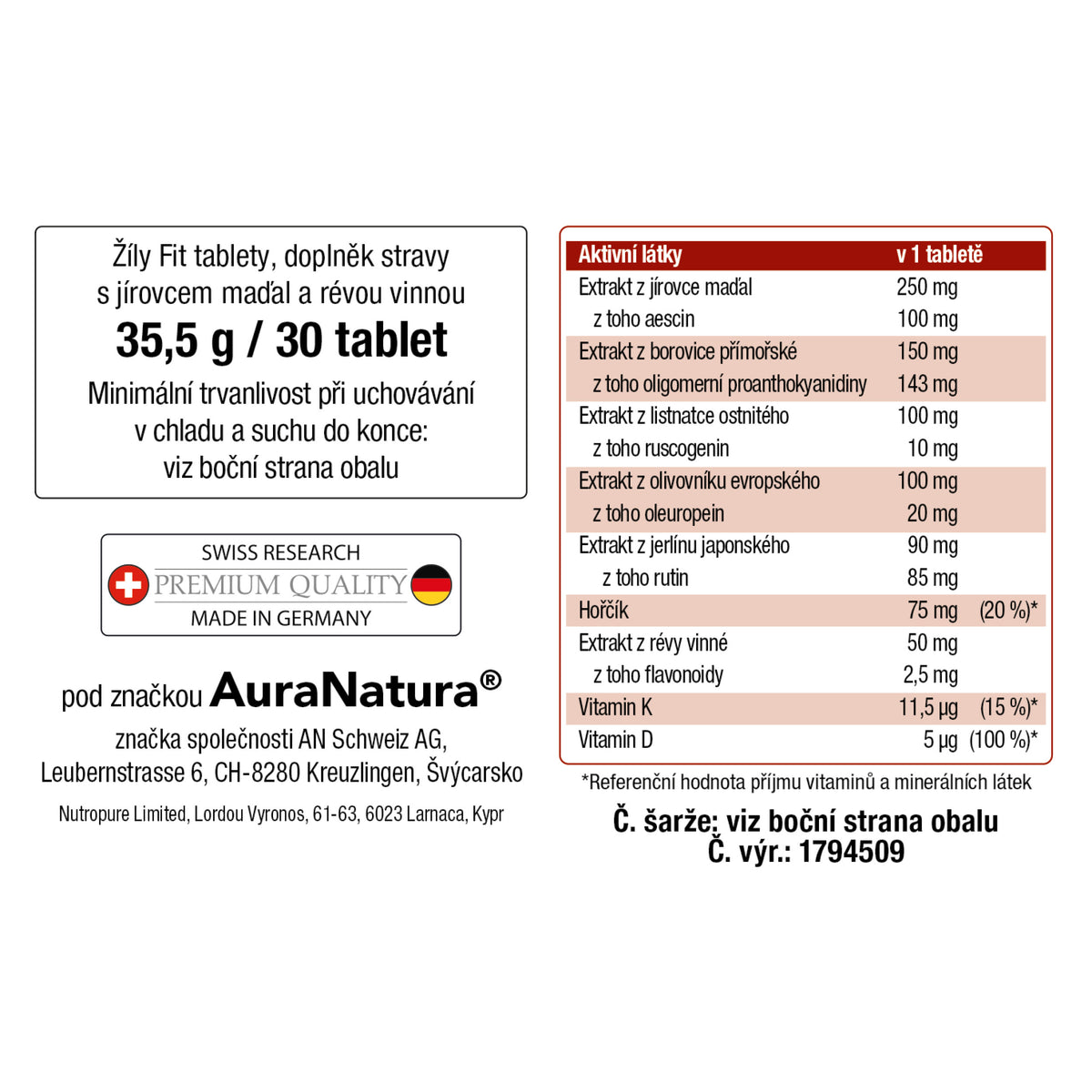 Obrázek produktu z Žíly Fit