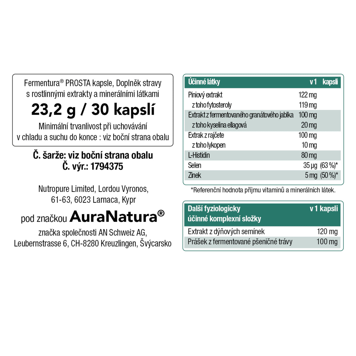 Obrázek produktu z Fermentura&reg; Prosta